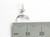 Dolphin Tiny sterling silver charm .925 2D Tiny Dolphins charms detail