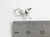 Dolphin Tiny sterling silver charm .925 2D Dolphins Tiny charms detail