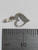 Heart TINY sterling silver charm .925 x 1 Hearts and love charms A1 size example