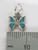 Butterfly Tiny sterling silver charm .925 x1 Butterflies Insect charms detail