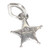 Sheriff Badge TINY sterling silver charm .925 badges charms