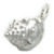 Conch Shell sterling silver charm .925 x 1 shells charms