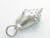 Conch Shell sterling silver charm .925 x 1 shells charms side view