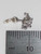 I Love You Tiny sterling silver charm .925 Loving caring charms side view