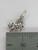 Unicorn Tiny sterling silver charm .925 Unicorns charms detail