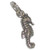Seahorse Tiny sterling silver charm .925 x 1 Sea Horse Seahorses charms