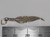 Feather sterling silver charm .925 Feathers charms B side view