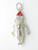 Father Christmas Santa sterling silver charm .925 Christmas charms side view