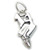 Graduation Mortarboard 2014 sterling silver charm .925 Graduate charms
