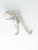 T-Rex Tyrannosaurus Rex sterling silver charm .925 x 1 Dinosaur charms image 7