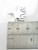 Graduation Mortarboard 2020 sterling silver charm .925 Graduate charms size example