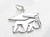 Graduation Mortarboard 2020 sterling silver charm .925 x1 Graduate charms additional view