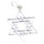 Star of David sterling silver charm pendant .925 x 1 Stars Davids charms