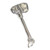 Tomahawk axe sterling silver charm .925 x 1 Axes and Weapons charms