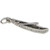 Canoe with paddle sterling silver charm.925 Native American charms