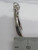 Canoe with paddle sterling silver charm.925 x 1 Native American charms side view