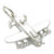 Lancaster bomber sterling silver charm .925 Plane Aeroplane charms