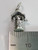 Wishing Well sterling silver charm .925 Make your wish come true detail