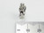 Water Pump sterling silver charm .925 x 1 H2O Pumps charms size example