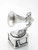 Gramophone sterling silver charm .925 x 1 Early Record Player charms additional view