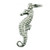 Seahorse sterling silver charm .925 x 1 Sea Horse charms