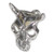 Cow Skull sterling silver charm .925 x 1 Cows Skulls