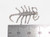 Scorpion sterling silver charm pendant .925 Scorpions charms pendants size example