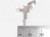 Gun sterling silver charm .925 Guns Weapons charms detail