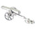 Canon sterling silver charm .925 x 1 Cannon Canons Cannons charms additional view