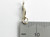 Initial Y Letter 9ct yellow gold charm .375 x1 Letters Initials charms size example
