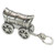 Covered Wagon sterling silver charm .925 x 1 Wagons and Cowboy charms
