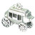 Stagecoach sterling silver charm .925 x 1 Stage Coach Cowboy charms
