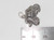 Stagecoach sterling silver charm .925 Stage Coach Cowboy charms detail