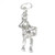 Native American Red Indian with Drum sterling silver charm .925
