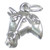 Horse head sterling silver 3D charm .925 x 1 Horses charms