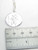Saint Christopher sterling silver pendant on an 18 inch chain .925 B