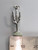 Cacti Cactus sterling silver charm .925 Desert charms side view