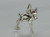 Fawn - Baby Deer sterling silver charm .925 x 1 Fawns charms additional view