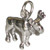 Moose sterling silver charm .925 x 1 Elk Elks Animal charms G
