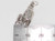 Bear with Cub sterling silver charm .925 Bears Cubs charms detail