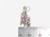 Bear with Cub sterling silver charm .925 Bears Cubs charms additional view