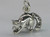 Raccoon sterling silver charm .925 Raccoons charms additional view