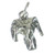 Rams head sterling silver charm .925 x 1 Ram Head charms