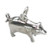 Pig sterling silver charm .925 x 1 Pigs and Piggy Pigs charms
