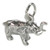 Elephant sterling silver charm .925 x 1 Elephants charms B