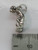 Chimpanzee sterling silver charm .925 Monkeys and Apes charms side view