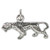 Tiger sterling silver charm .925 x 1 Big Cats Tigers charms