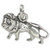 Lion sterling silver charm Big Cat .925 x 1 Lion charms