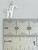 Letter W Initial sterling silver charm .925 Letters Initials charms detail