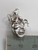 Greyhound Racing sterling silver charm .925 x 1 Greyhounds Dog Dogs size example